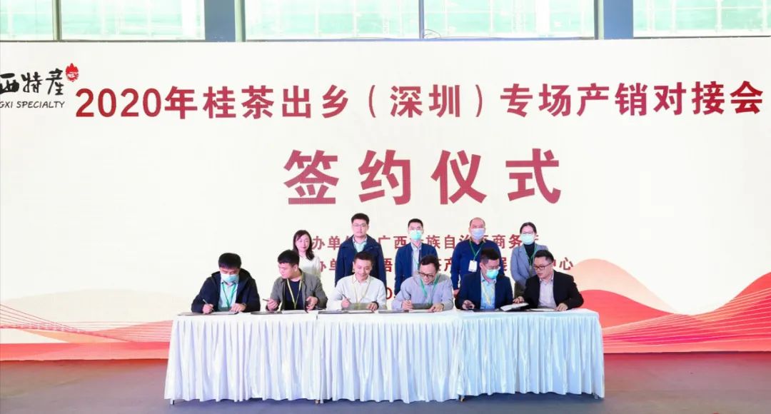 桂茶抱团赴华茶盛宴 