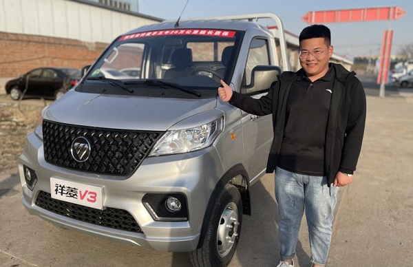 祥菱V3潮流标配 开上它张师傅找到了人生新方向 汽车频道 第1张