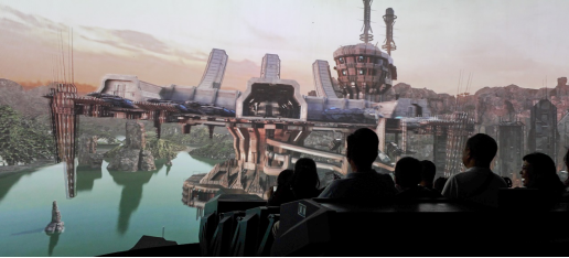 尖叫连连！黄腾峡巨型环幕飞行影院五一开放迎客