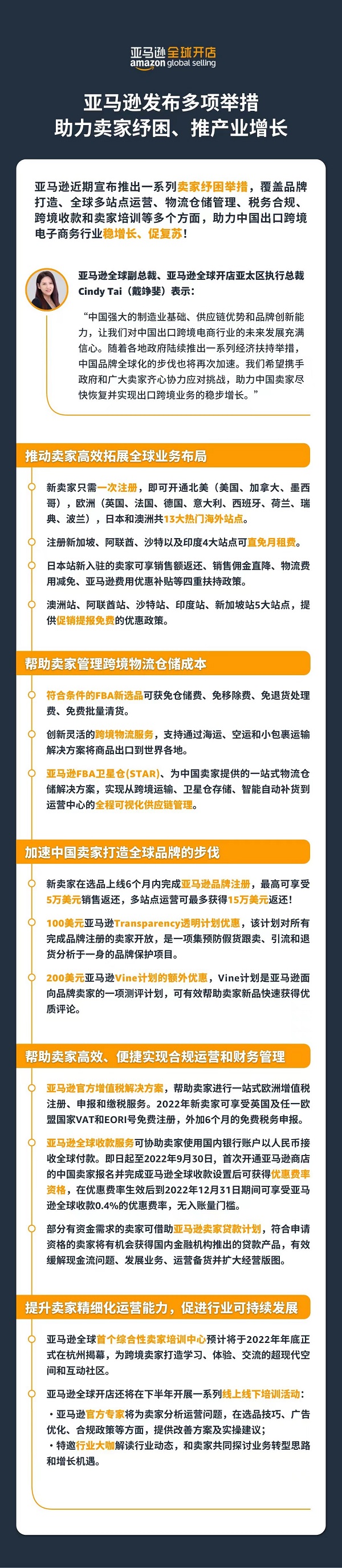 亚马逊全球开店发布多项举措助力卖家纾困、推产业增长 电商网购 第2张 亚马逊全球开店发布多项举措助力卖家纾困、推产业增长 电商网购 第2张
