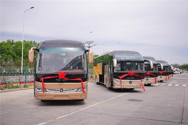 品质赋能 臻享出行丨欧辉BJ6122城间客车批量交付广州禧臻 汽车频道 第2张